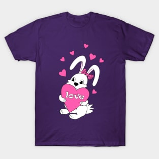 bunny with love T-Shirt